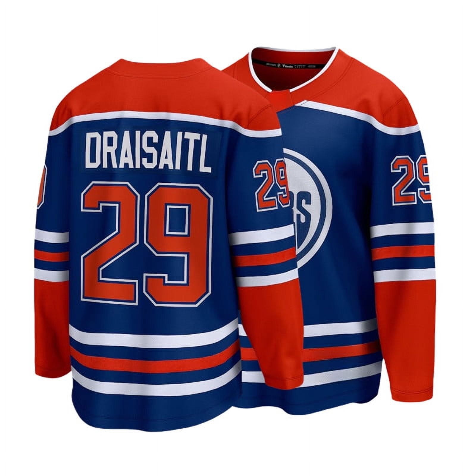 Edmonton Men #97 Connor McDavid #23 Leon Draisaitl Alternate Premier ...