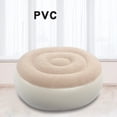 thumbnail image 4 of Mefallenssiah Inflatable Lounger Sofa Portable Couch Flocking Chair for Beach Backyard, 4 of 9