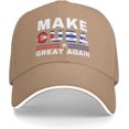 thumbnail image 1 of Make Cuba Great Again hat Cuban Flag Baseball Cap, 1 of 6