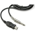 thumbnail image 4 of SUTENGDA 3M USB Guitar Bass To USB 6.3mm Link Cable adapter PC Recording USB Guitar Cable, 4 of 10