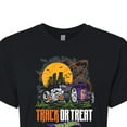 thumbnail image 3 of Hot Wheels - Halloween - Trick Or Treat Spider Webs - Juniors Cropped Cotton Blend T-Shirt, 3 of 5