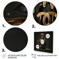 thumbnail image 3 of Designart Chic Black And Gold Perfume Bottle VIII Canvas Wall Art, 3 of 5