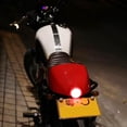 thumbnail image 4 of jiaping Motorcycle Rear Seat Cowl Cover with LED Light Lamp for Cafe Racer - Matt Black, 4 of 9