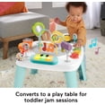 thumbnail image 5 of Fisher-Price 3-in-1 Hit Wonder Baby Activity Center & Toddler Play Table with Music & Lights, 5 of 8