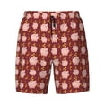 thumbnail image 5 of Rocae Cute Pig with Coins for Men's Swim Trunks Quick Dry With Two Side Pockets and One Lined Patch PocketX-Large, 5 of 9