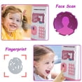 thumbnail image 4 of Hucha Electrónica Para Niños, Caja De Ahorro De Dinero En Efectivo, Caja De Dinero Con Bloqueo De Contraseña De Escaneo Facial Y Huellas Dactilares Vogacara FN007925-01, 4 of 6