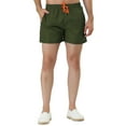 thumbnail image 6 of NOMADIC NOOK Men's Solid Color Drawstring Waist Mesh Lining Lightweight Board Shorts 2 Pack, 6 of 7