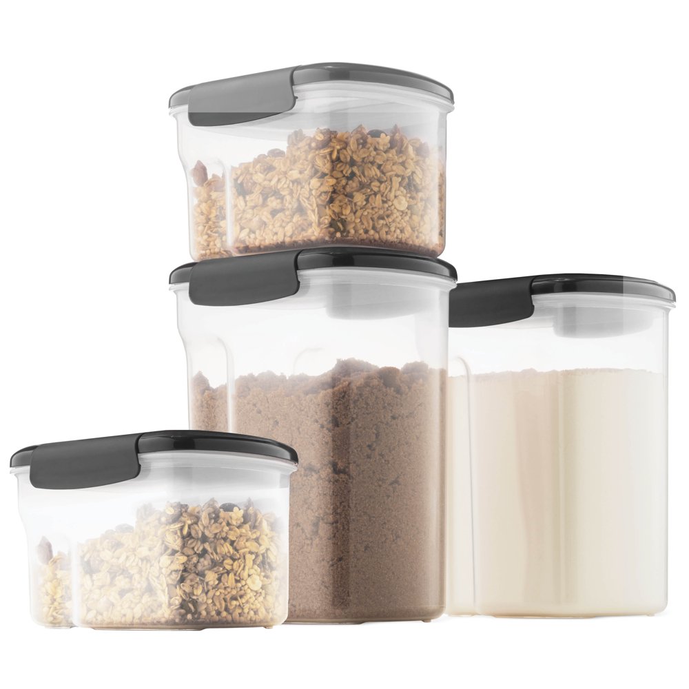 Airtight food storage containers set with lids 4 piece 100 leakproof