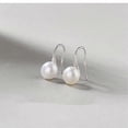 thumbnail image 4 of Pendientes de perlas en forma de lágrima en plata de ley 925 para mujer - Código de modelo 2179, 4 of 4
