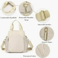 thumbnail image 3 of Nylon Crossbody Bag for Women - Waterproof Shoulder Bag with Multi Pockets and Top Handle, 3 of 5