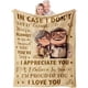 thumbnail image 1 of LHSHID Wedding Anniversary Engagement Gifts for Her Couples Blanket Couple Gifts Anniversary Birthday Gifts for Women Men Husband Boyfriend Girlfriend I Love You Romantic Gifts Blanket 50"x60", 1 of 7