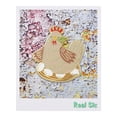 thumbnail image 2 of Chicken with Eggs Pin - Adorable Hen with Nest Enamel Pin - Mother Hen Lapel Pin, 2 of 3
