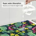 thumbnail image 6 of Balery Design Name Drying Mat For Kitchen Counter, 18x24 Inch Summer Ultra Absorbent Home Dish Drainer Mats Plate Holder, 6 of 9