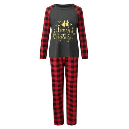

ketyyh-chn99 Christmas Pajamas for Family Plaid Family Pajamas Set Christmas Pajamas Personalized Christmas Pajamas for Family