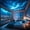 1pc, variant on RGB Starry Sky Projection Light with Remote, USB LED Galaxy Lamp for Bedroom, Living Room, Home Theater, Ceiling, Camping, Wedding & Party Decor