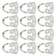 thumbnail image 1 of Juego De 12 Púas Para Pulgar Ajustables De Acero Inoxidable, Herramienta De Cuerdas Pulsadas Para Guitarra, Bajo, Banjo, 1,0x0,8 Pulgadas, 1 of 7