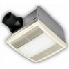 Broan-Nutone QTRE110FLT 1.32 x 1.29 in. Energy Star 110 CFM 1.5 Sone Bath Fan & Light