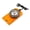 Orange, variant on sunsanly Multifunctional Orienteering Compass with Lanyard High Accurate Compact Size Portable Magnifying Glass Professional Compass Camping Gear