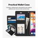 thumbnail image 4 of Entronix Funda Plegable para iPhone 15 Pro Max: Tapa Magnética con Tarjetero y Soporte, Color Negro, 4 of 7