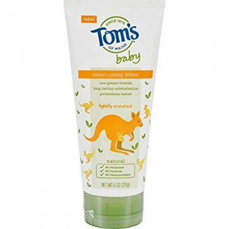 Newborn Scented Baby Lotion - Tom's of Maine Baby Lotion - Lightly Scented - 6 oz