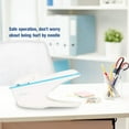 thumbnail image 4 of ABPETE Stapleless Stapler, No Staple Stapler Paper Clinch Compact Staple Free Staplers Binding Hand Tool Up to 8 Sheets Binding(White), 4 of 15