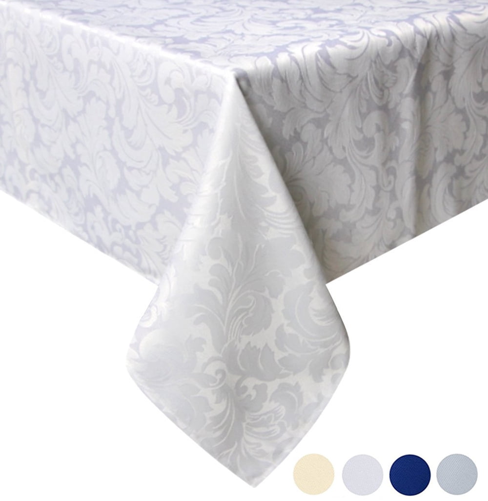 Details about   Tablecloth Damask Napkins Table Linen Color Purple Atlas Edge 100% Cotton show original title 