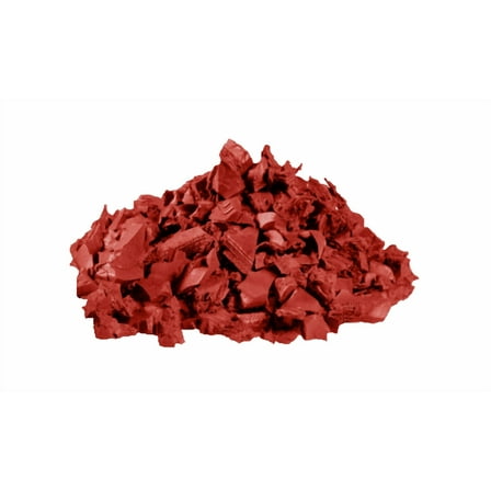Rubber Mulch Nuggets - 100% Wire Free Rubber Mulch for Playground & Landscaping with Low Maintenance - (20LBS - 1.1 CU. FT.) (Red)