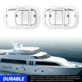 thumbnail image 3 of Marine Window 500x300mm Rounded Slide Window -  Sealing, High Transparency, for Ship Yacht, 3 of 7