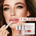 thumbnail image 4 of Lip Balm Set, Moisturizing Lip Gloss, Transparent Glossy Lip Oil for Hydrating and Nourishing Lips, Easy Application with Mirror Finish, Versatile Lip Care Combination, 4 of 5