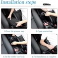 thumbnail image 2 of Funda para reposabrazos de coche, funda para reposabrazos de coche, funda para consola central (negra), 2 of 2