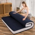 MAXYOYO 6" Extra Thick Floor Futon Mattress, Foldable Mattress Tatami