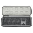 thumbnail image 1 of ZZkhGO Étui Clavier Portable en EVA, Étui de Rangement Rigide pour Clavier Avancé, Sac de Voyage Antichoc et Antipoussière pour la Protection des Instruments Électroniques, 1 of 7