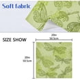 thumbnail image 6 of GZHJMY Cloth Napkin Green Dragonfly Leaves Kitchen Dining Table Decor for Family Gathering Dinner Napkin Festive Holiday Seasonal Gift Winter Spring Summer Autumn 1 Pack 20" × 20", 6 of 6
