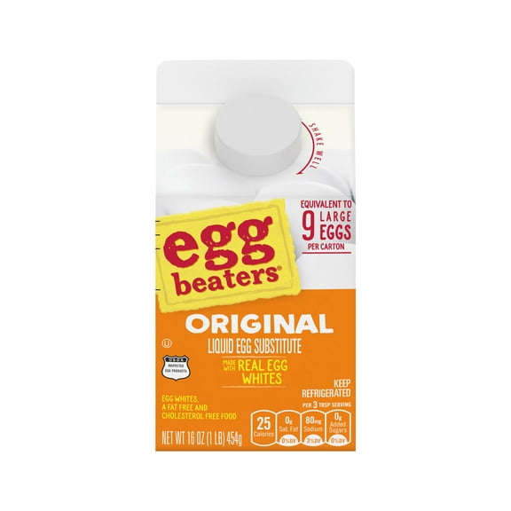 Egg Beaters Original Liquid Egg Whites, 16 oz Paper Carton