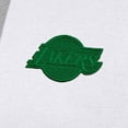 thumbnail image 4 of Men's Antigua White Los Angeles Lakers St. Patrick's Day Victory Raglan Pullover Hoodie, 4 of 4