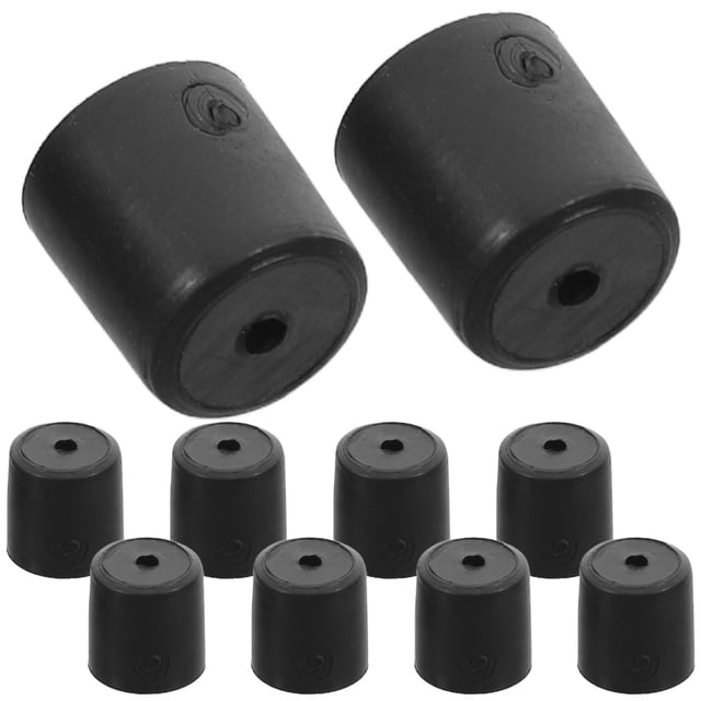 Raindrops 10Pcs Heat Insulation Rubber Feet Replacement for Rice Cooker Black Rubber Bumpers