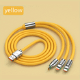 thumbnail image 1 of Cable Usb De Carga Rápida 3 En 1 De 120w, Cable De Cargador Múltiple En Negrita Adicional Para Tipo C/Micro-USB, Cargador Para Apple IPhone, 1 of 4