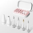 thumbnail image 1 of LinQingQ Replacement Tips for Apple Pencil Pro/ 2nd Gen/ 1st Gen/USB C, 6 Pack Upgraded iPad Pen Tips with Storage Case, Fine Point Precise Control Pencil Tip, iPad Pro Pencil Tip Set, iPad Pen Nibs S, 1 of 1