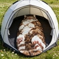 thumbnail image 3 of Fluffy Cat Sleeping Bag for Adults, Adorable Cats Envelopes Sleeping Bag, Plush Cat Shaped Sleeping Bag, Adorable Cats Envelope Sleeping Bags, Washable Warm Blanket for Camping and Home Lounging, 3 of 8