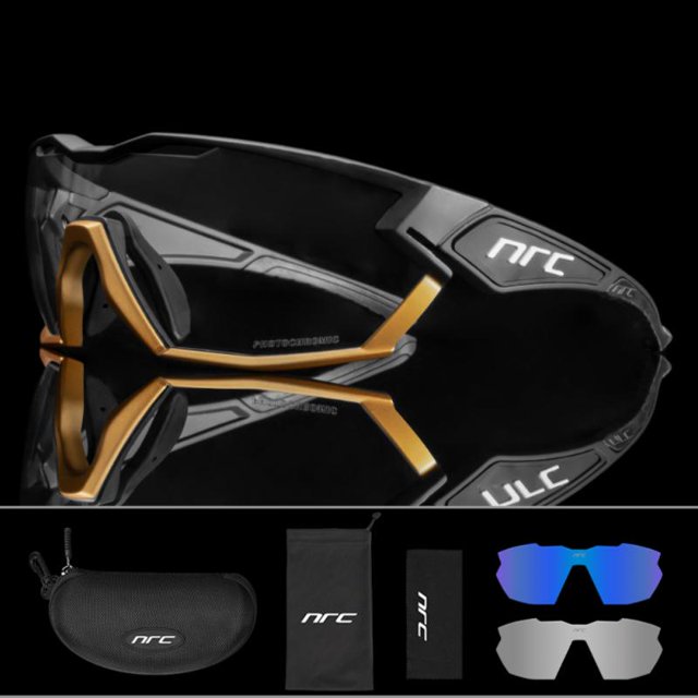 NRC-gafas fotocromáticas de ciclismo para hombre y mujer, lentes de sol fotocromáticas para bicicleta de montaña y carretera, UV400, para deportes al aire libre, 2022 qiuyongming unisex