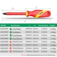 thumbnail image 6 of LAOA VDE Insulated Screwdriver,Phillips screwdriver,1000 Volt(LA621011), 6 of 10