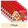 (7 pack) Freshness Guaranteed, Build Your Own Christmas Gingerbread Cookie House Kit, 35.3 oz