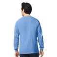 thumbnail image 4 of Gildan Unisex Ultra Cotton Long Sleeve Carolina Blue T-Shirt, Bulk Pack of 3, S, 4 of 5