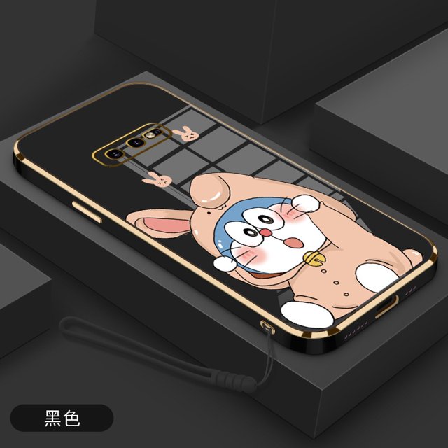 Doraemon Rabbit Casing Para Samsung J2 PRIME G530 J6 J6 PLUS J7 Funda Moda Dibujos Animados De Lujo Suave Protección De Cámara Anti Gores De Goma