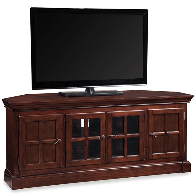 Leick Meuble Riley Holliday Console TV 65 Pouces en Cerisier Heartwood