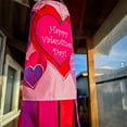 thumbnail image 3 of In the Breeze 5068 — Valentine's Day 40 Inch Windsock - Outdoor Colorful Holiday Windsock, 3 of 7