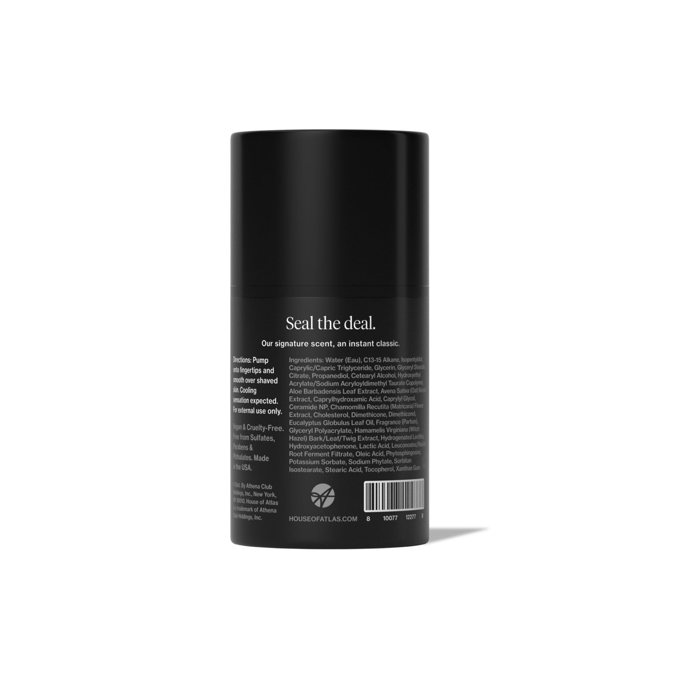 House of atlas The calming aftershave soothes with cooling hydration 1.7floz 50ml