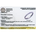 thumbnail image 6 of Morgan & Paige 1 CT TW Lab Grown Diamond Sterling Silver Wedding Band Ring, Adult Female, 6 of 9