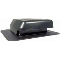 NorWesco 50 Sq. In. UV Resistant Polyethylene Roof Vent, Black 559453