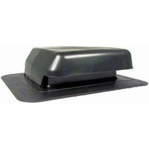 NorWesco 50 Sq. In. UV Resistant Polyethylene Roof Vent, Black 559453